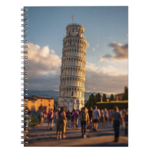 Caderno Espiral Notebook Dreamd Crowd Lening Tower