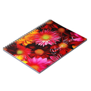 Caderno Espiral Notebook Dreamy Daisies Floral