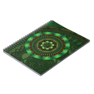 Caderno Espiral Notebook Earth Mandala