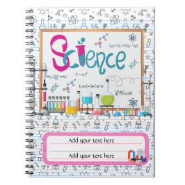 Caderno Espiral Notebook editável de volta à escola