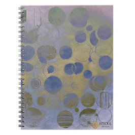 Caderno Espiral Notebook Elegant Orbs