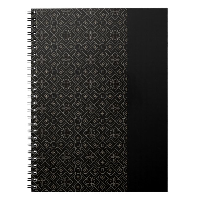 Caderno Espiral Notebook Elegante Islâmico (Frente)