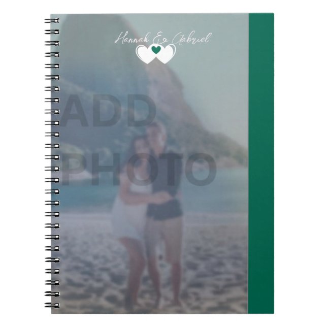 Caderno Espiral Notebook Emerald Green Spiral (Frente)