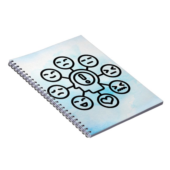 Caderno Espiral Notebook Emotion - Capture seus sentimentos! (Lado Direito)