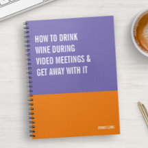 Notebook Engraçado, Diário de Pad Escrevendo Snark