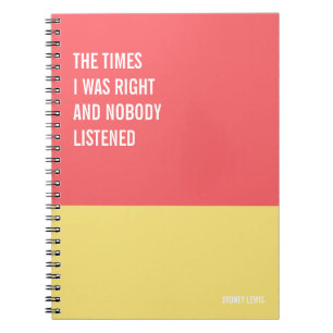 Caderno Espiral Notebook Engraçado, Diário Humorável de Pad Escrev