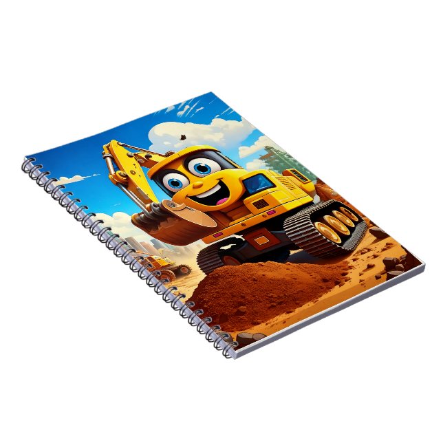 Caderno Espiral Notebook - escavador (Lado Direito)