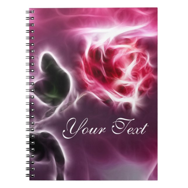 Caderno Espiral Notebook Esoteric Fantasy Rosa Rosa Rosa (Frente)