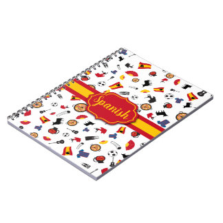Caderno Espiral Notebook espanhol