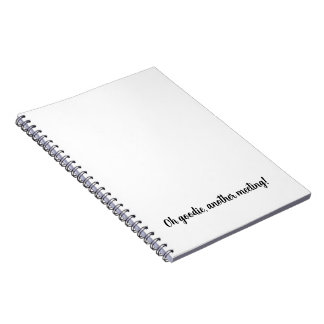 Caderno Espiral Notebook espiral