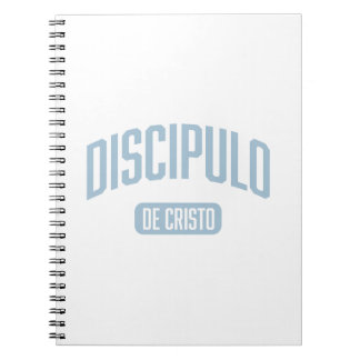 Caderno Espiral Notebook espiral azul claro discípulo Espanhol
