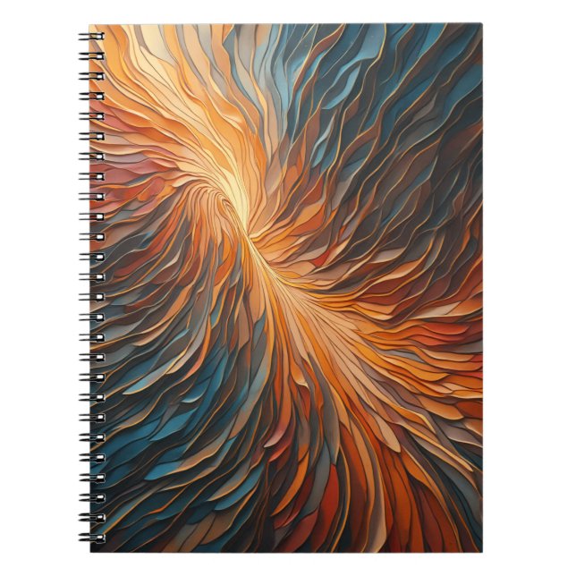 Caderno Espiral Notebook espiral com 7 cores (Frente)
