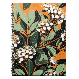 Caderno Espiral Notebook espiral com cobrir original de arte digit