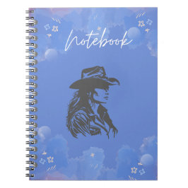 Caderno Espiral Notebook espiral com Design de vaquinha