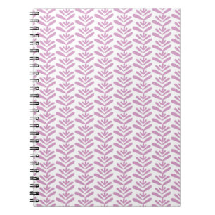 Caderno Espiral Notebook espiral com Rosa claro de bloqueio