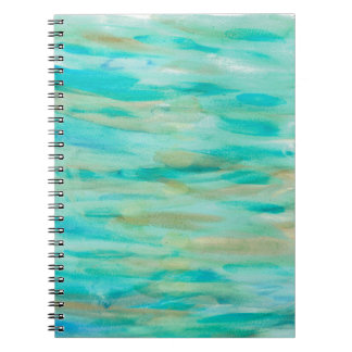 Caderno Espiral Notebook espiral com trabalho de arte pintado orig