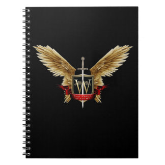 Caderno Espiral Notebook espiral da Academia de Anjos da Guerra