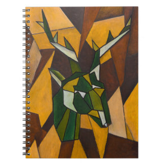 Caderno Espiral Notebook espiral de abstrato Deer