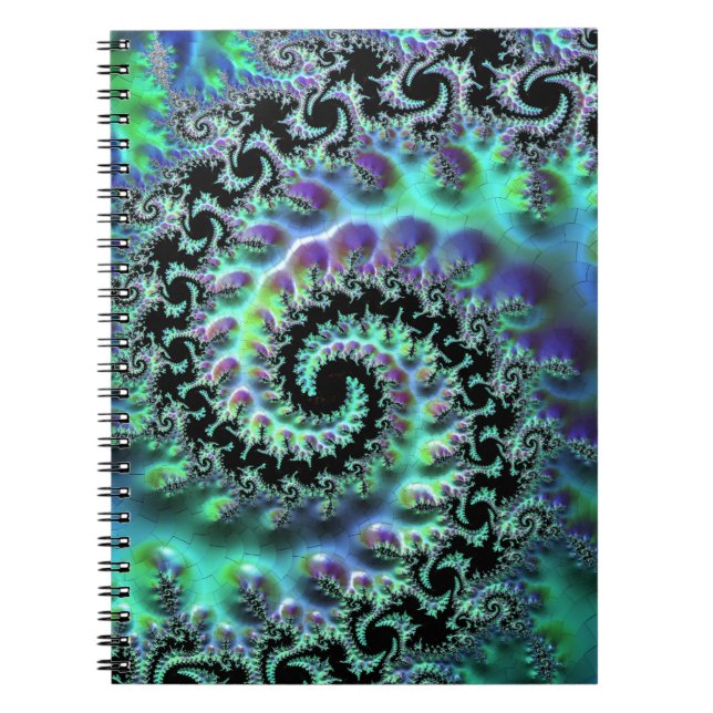 Caderno Espiral Notebook Espiral de Descoberta Mandelbrot (Frente)