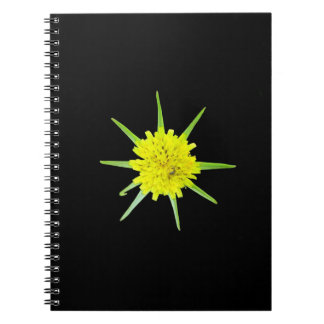 Caderno Espiral Notebook Espiral De Flor Selvagem De Barba Menor