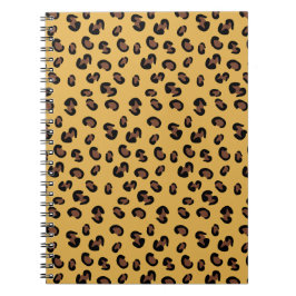 Caderno Espiral Notebook espiral de impressão leopardo