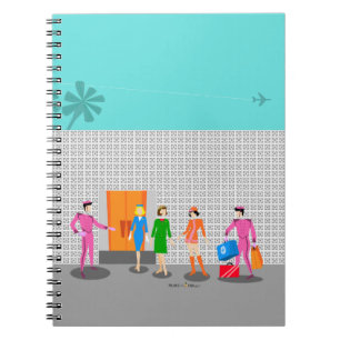 Caderno Espiral Notebook Espiral de Primaveras de Palma Atômica