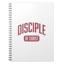 Caderno Espiral Notebook espiral Disciple Burgundy