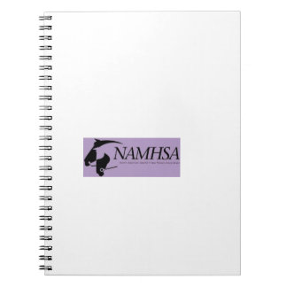 Caderno Espiral Notebook espiral do logotipo NAMHSA