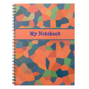 Caderno Espiral Notebook espiral, Marinho, personalizável