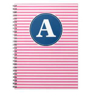 Caderno Espiral Notebook espiral, Modelo de monograma personalizad