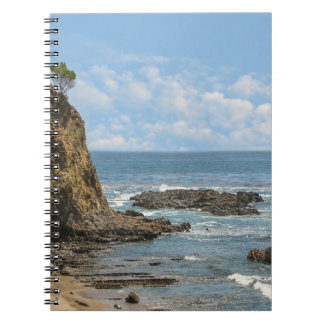 Caderno Espiral Notebook espiral na costa da Califórnia