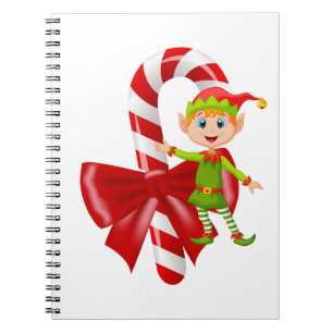 Caderno Espiral Notebook espiral natalino