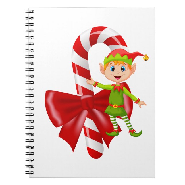 Caderno Espiral Notebook espiral natalino (Frente)