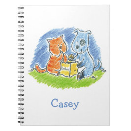 Caderno Espiral Notebook espiral para amigos do Furry