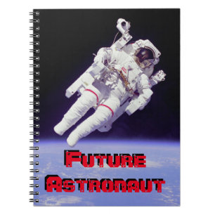 Caderno Espiral Notebook espiral para o futuro astronauta