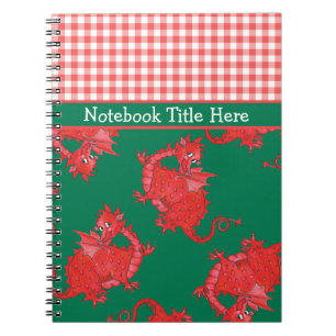 Caderno Espiral Notebook espiral para personalizar: Bons Dragões V