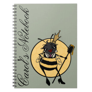 CADERNO ESPIRAL NOTEBOOK ESPIRAL PERSONALIZADO DA RAINHA