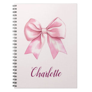 Caderno Espiral Notebook espiral personalizado de Arco rosa elegan