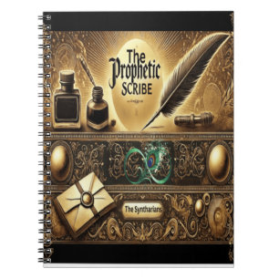 Caderno Espiral Notebook espiral 'Profetic Scribe': Cronicle seu