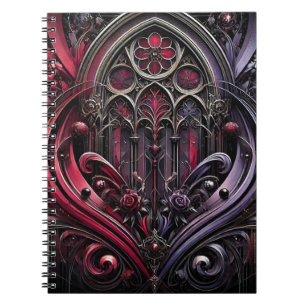 Caderno Espiral Notebook espiral Rosa gótico
