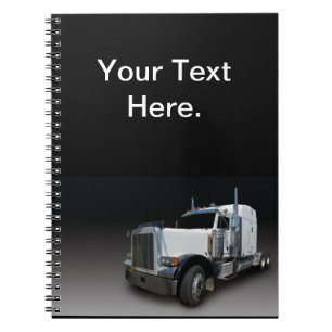 Caderno Espiral Notebook espiral Semi Truck Log