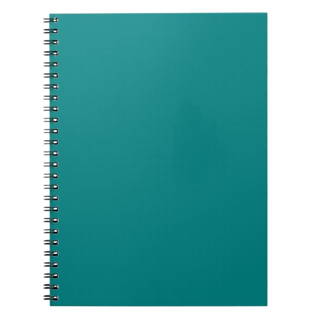 Caderno Espiral Notebook espiral teal (Frente)