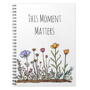 Caderno Espiral Notebook espiral "This Moment Important"