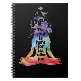 Caderno Espiral notebook espiritual