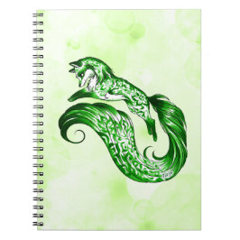 Caderno Espiral Notebook espiritual de cor manual por Mei Yu