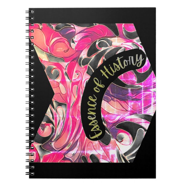 Caderno Espiral Notebook Essence of History (Frente)