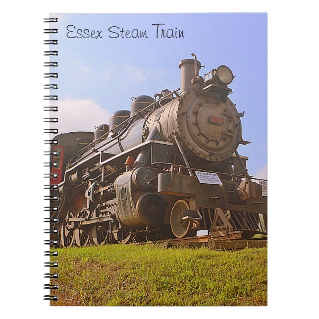 Caderno Espiral Notebook Essex Steam Train (Frente)