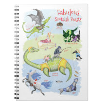 Notebook Fabuloso da Scottish Beasts