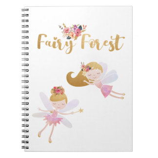 Caderno Espiral Notebook Fairy Forest