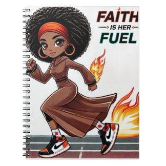 Caderno Espiral Notebook Faith
